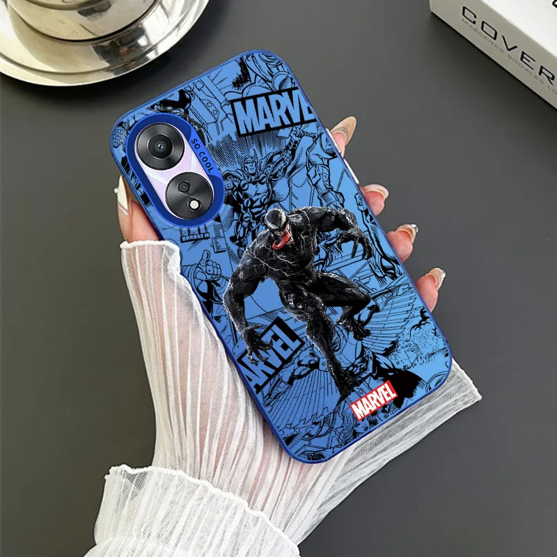 Marvel Venom Colorful Phone Case For OPPO Realme 13 12 11 10 9i 8i 6i 5i 5S Narzo 20A 10A Pro Plus Funda Cover Shell Capa