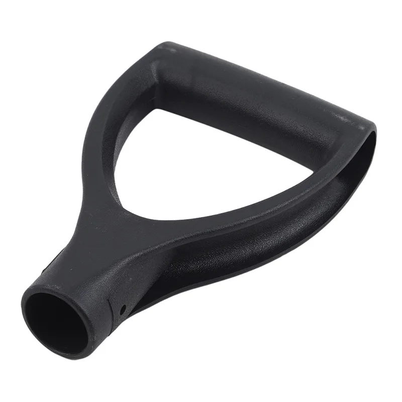 

D-Shaped Steel Shovel Handle Black Plastic Replacement Accessories Shovel Top Handle Garden Shovel Tool Attachment
