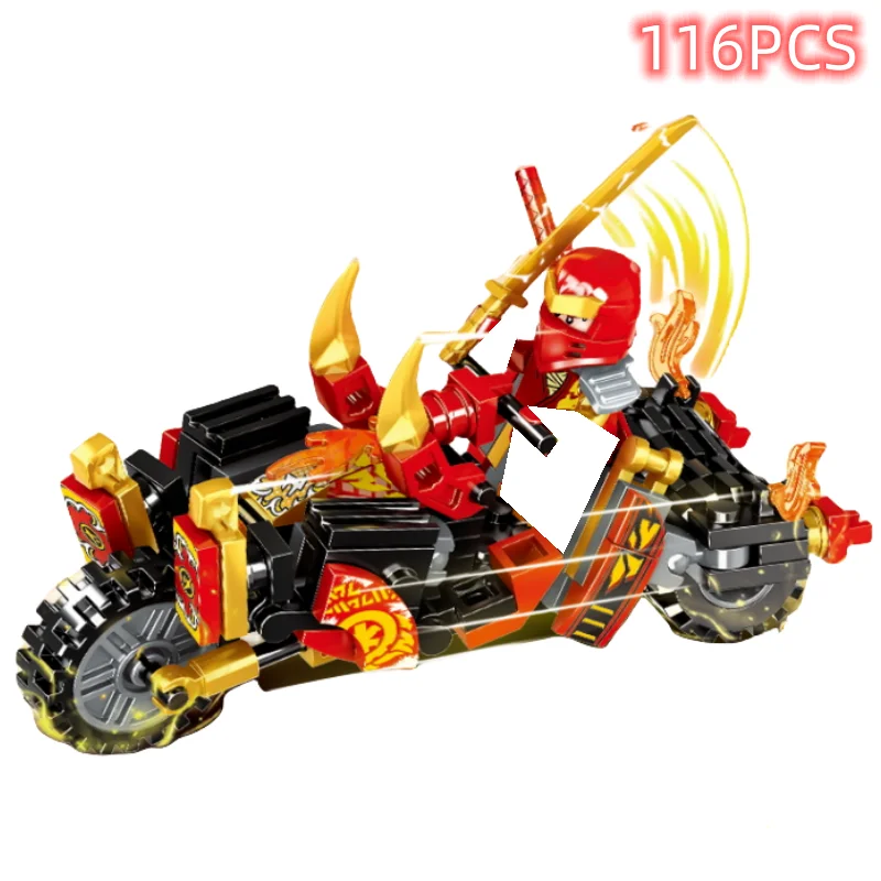 Мини-модель Disney Ninja Warriors механические доспехи блоки героев совместимые с Technic Anime