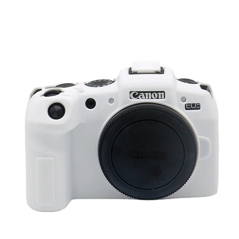 Силиконовый чехол для корпуса цифровой зеркальной камеры защитный Canon EOS R6 R5 R RP M50