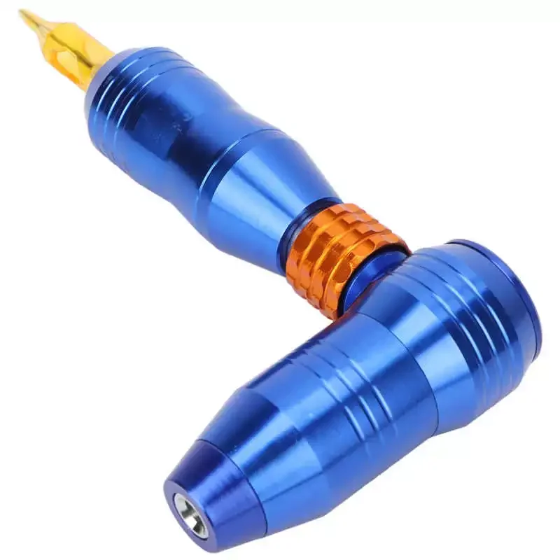 

Rotary Tattoo Machine Pen Prevent Fatigue Blue Powerful Coreless Motor Complete Rotary Tattoo Pen Kit for Beginners