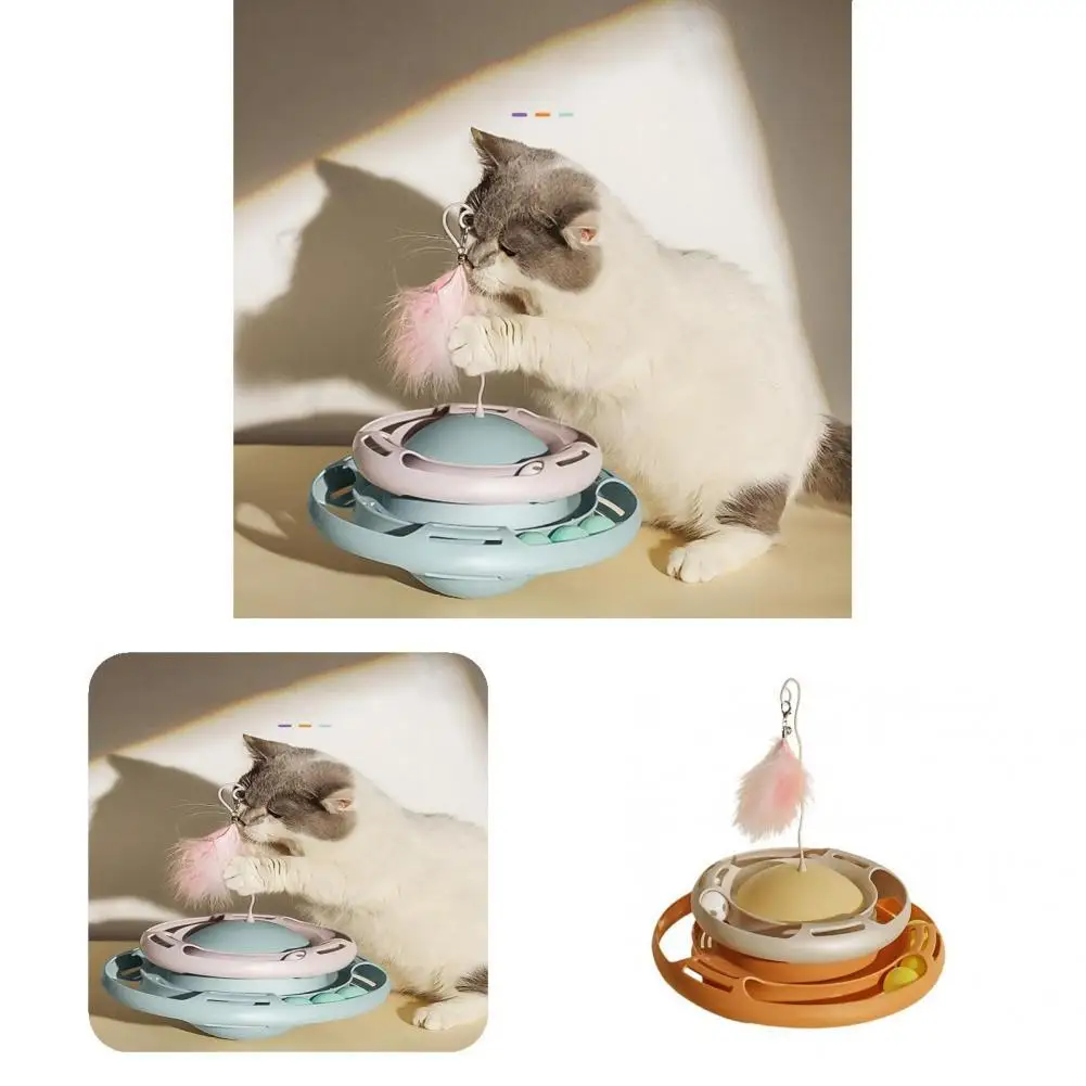 

Cats Toy Funny Bright-colored Energy-saving Relieve Boredom Cats Puzzle Toys for Indoor Tumbler Cats Toy Tumbler Cats Toy