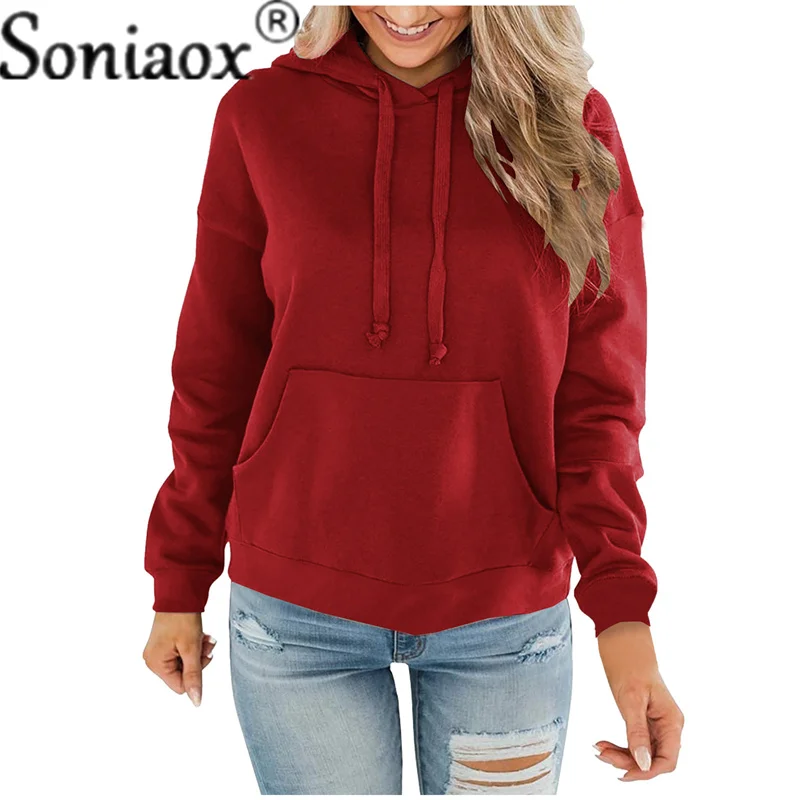 Модный свитшот в клетку с градиентом Женская Повседневная Свободная плюшевая