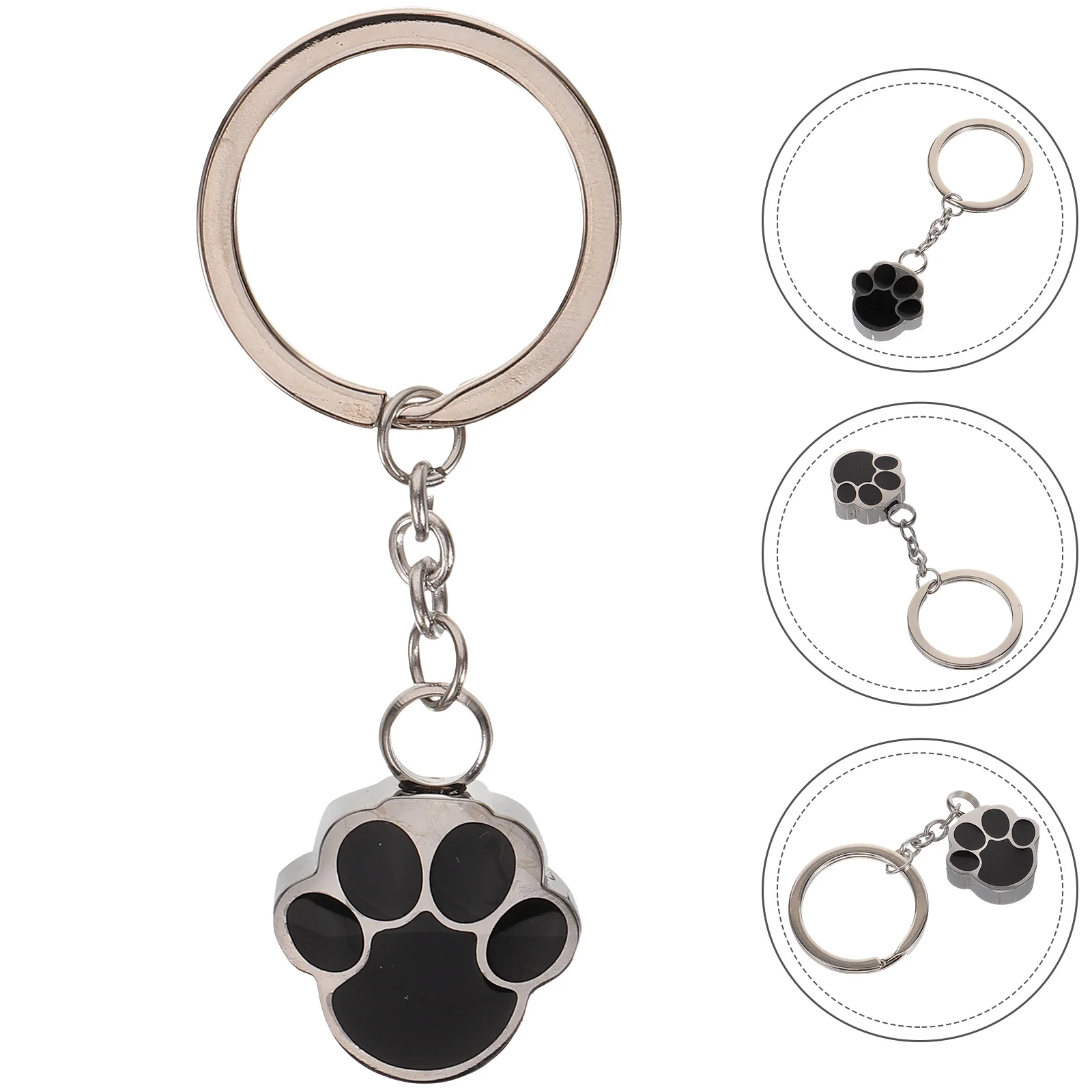 Pet Urn Urns Ash Keepsake for Dogs Ashes Pets Key Ring Chain Perfume Bottle Pendant