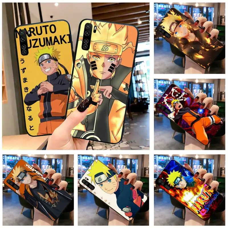 

Popular Anime Uzumaki Naruto Phone Case For Huawei P20 P30 P40 P50 Lite E P Mate 50 40 30 20 Pro