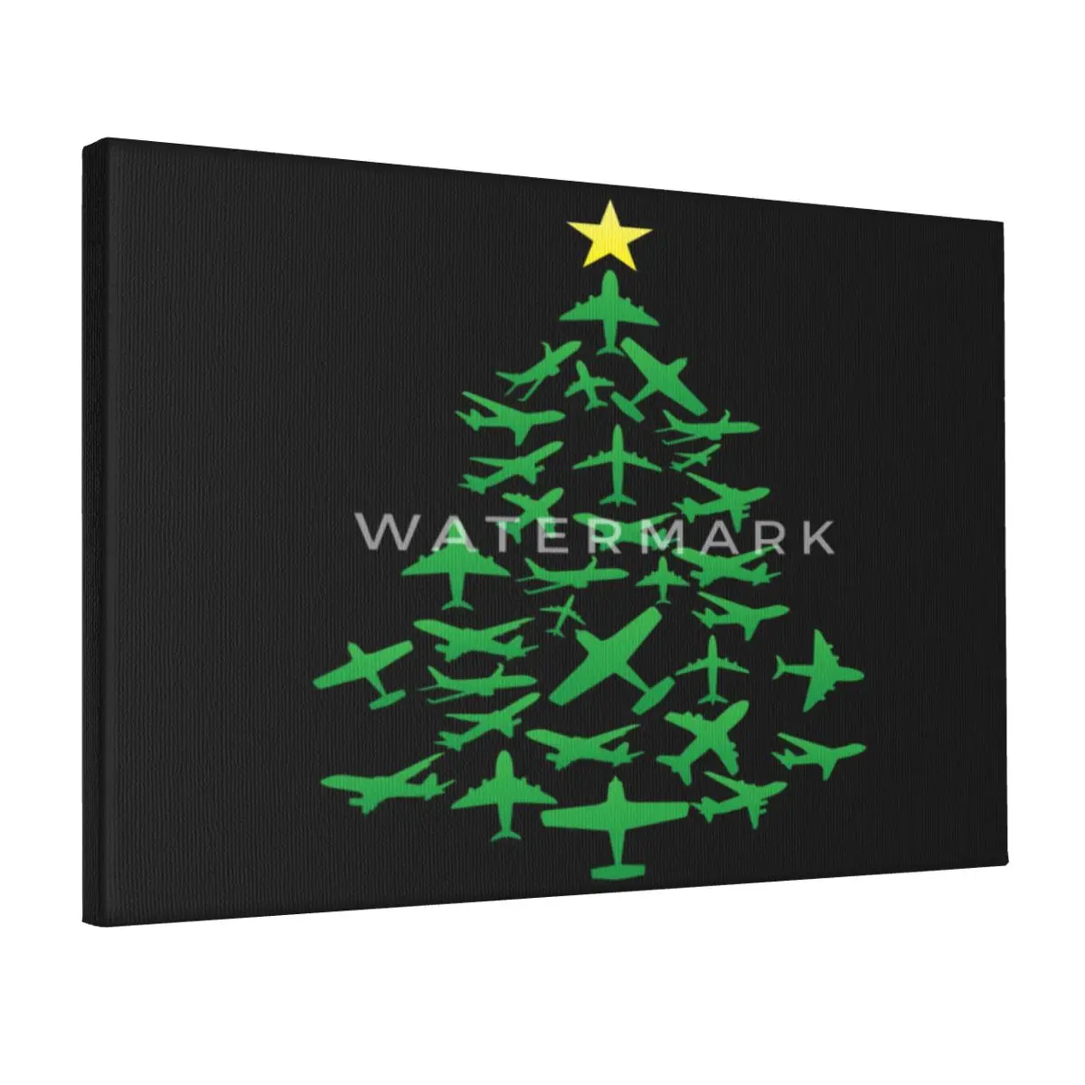 

A-christmas Canvas Frameless Painting Fashionable Living Room Birthday Gift Tasteless Multi-Style