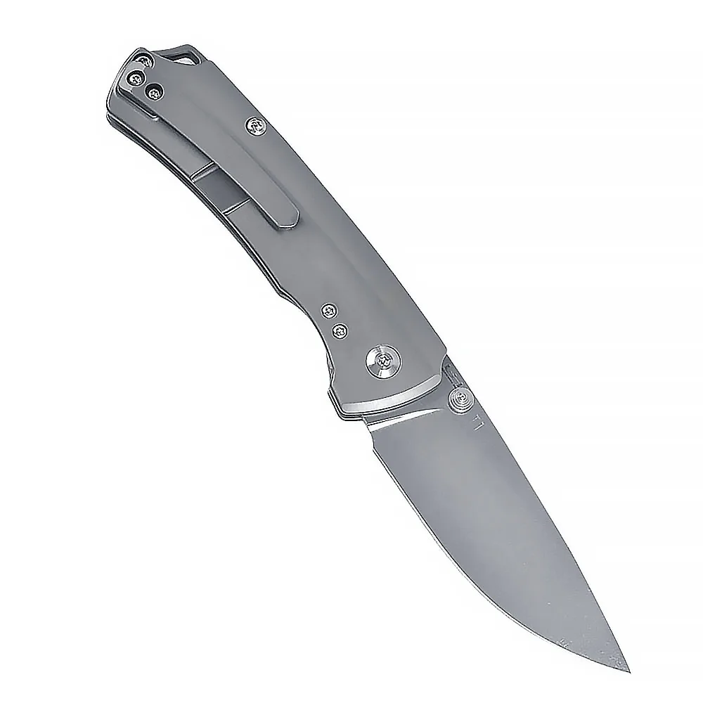 Титановый нож Kizer охотничий T1 Ki3490 лучшие бренды ножи для выживания