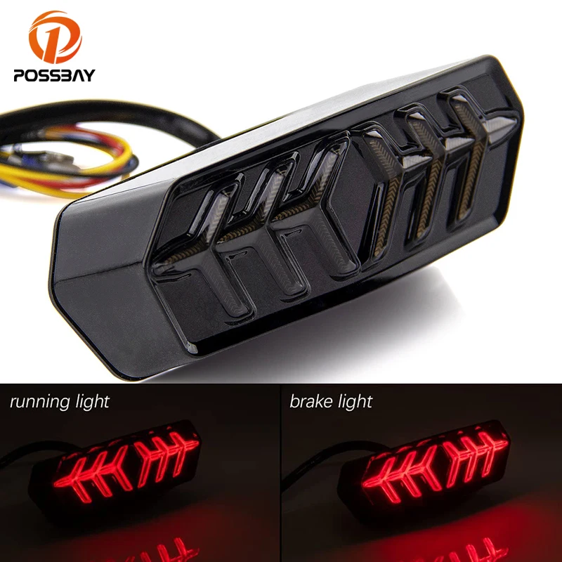 

Motorcycle Taillight Rear Headlight Brake Stop Signal Lamp for Honda MSX/GROM125 CB650F CBR650F CTX700N YG125 Feu Arriere Moto