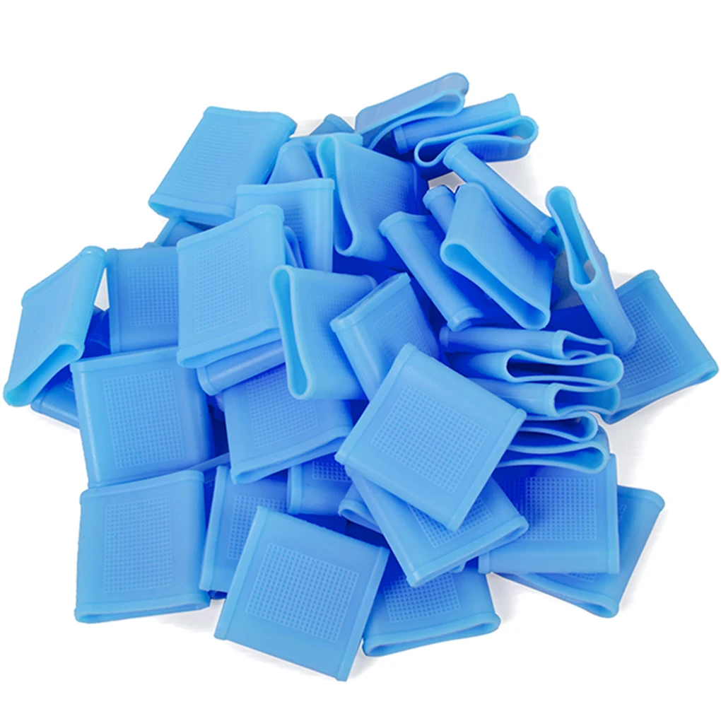 

Pack of 50 Joint Sleeves Soft Silicone Support Protector Thumb Brace Guitar Bass Ukulele Supplies Beginners Gifts