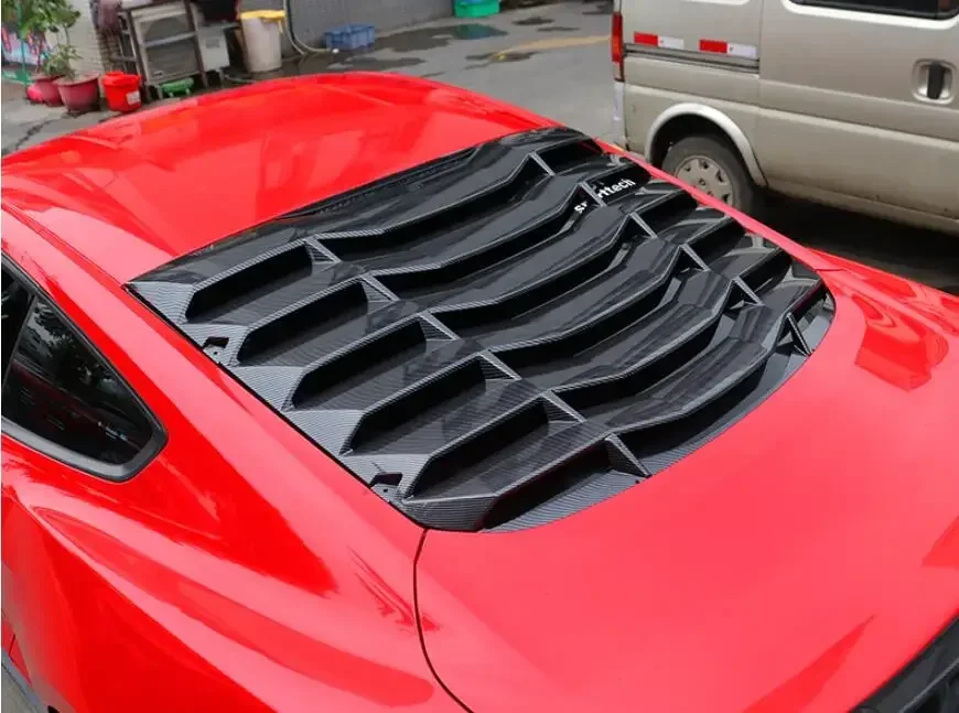 Для Ford Mustang 2015 2016 2017 2018 2019 2020 2021 2022 декоративные жалюзи для заднего окна