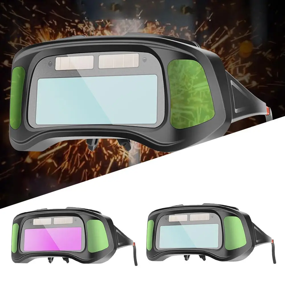 Очки для сварки с автоматическим затемнением защитные очки большого размера