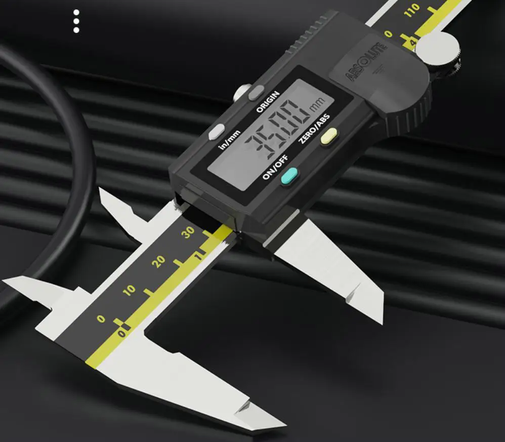Штангенциркуль цифровой из нержавеющей стали нониус для столярных работ