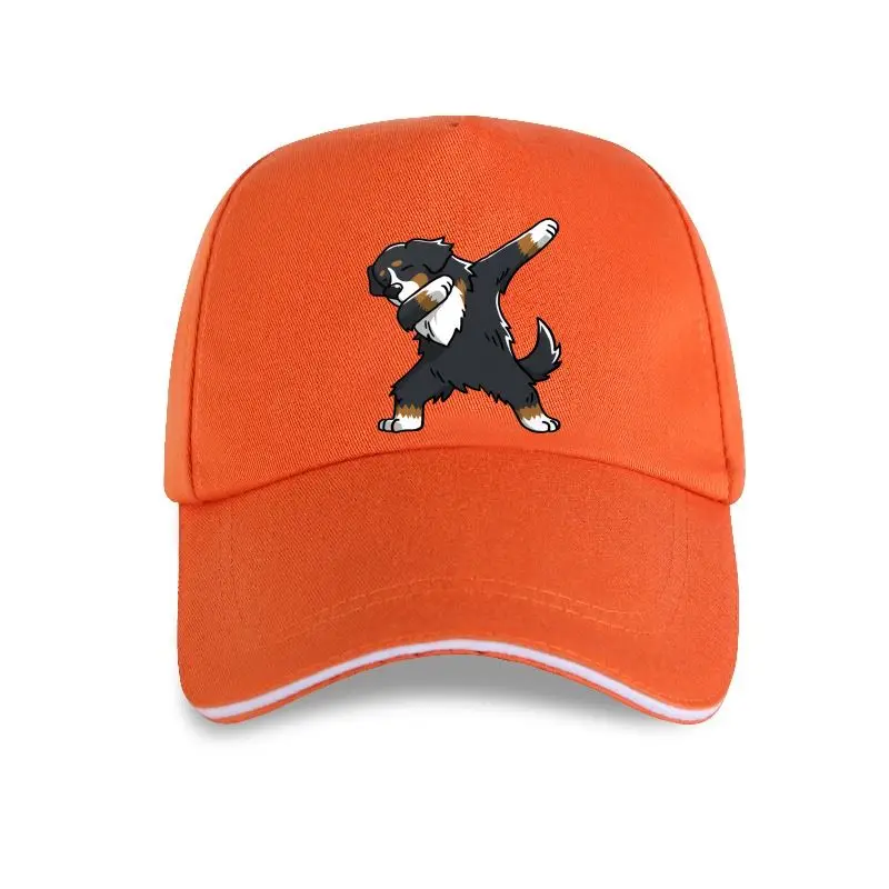 

Sombrero de béisbol con cuello redondo para hombre, gorra divertida de algodón con diseño de perro de montaña de Bernese, estilo