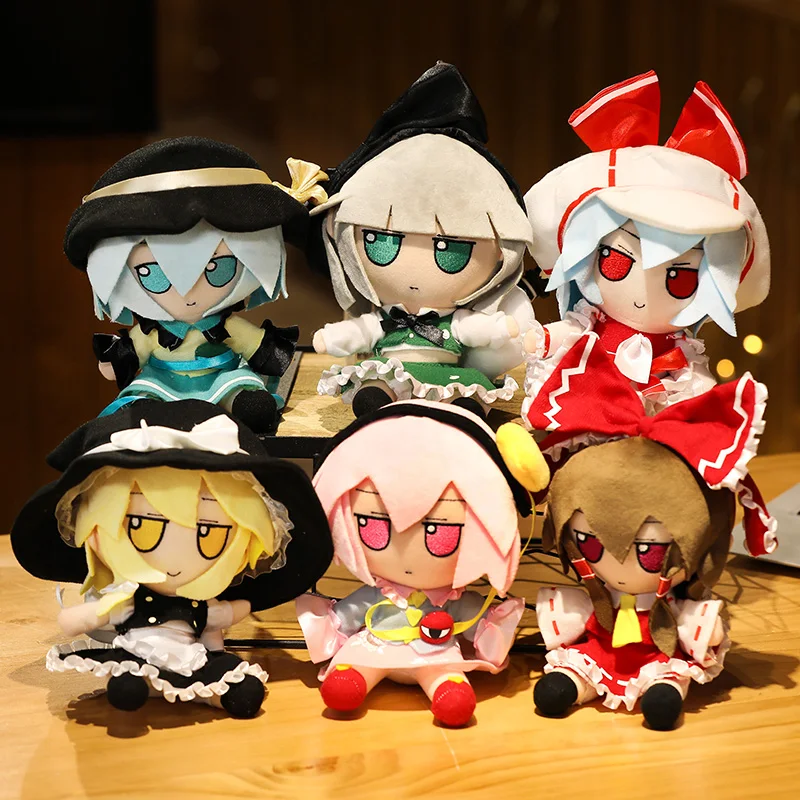Новая японская аниме проект TouHou плюшевая кукла Hakurei Reimu Kirisame Komeiji Koishi для косплея