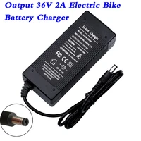 42v lithium charger scooter batteries pack for 36v 2a electric bike hoverboard balance wheelchair batteries charger