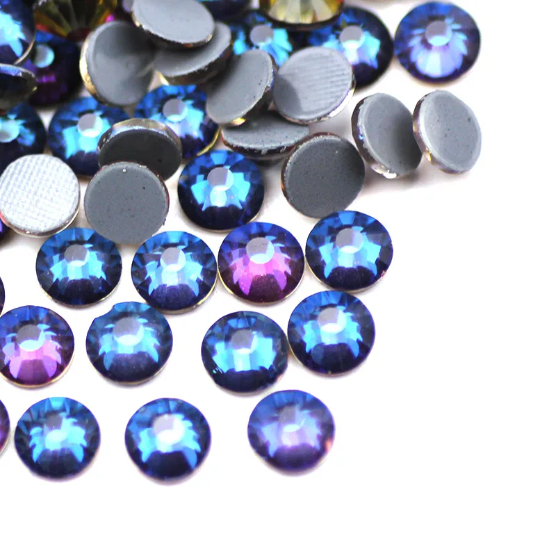 

Hot Fix Rhinestone Applique Super Bright Multicolor Glass Strass Rhinestones For Nail Art Wedding Dress Shoe Makeups