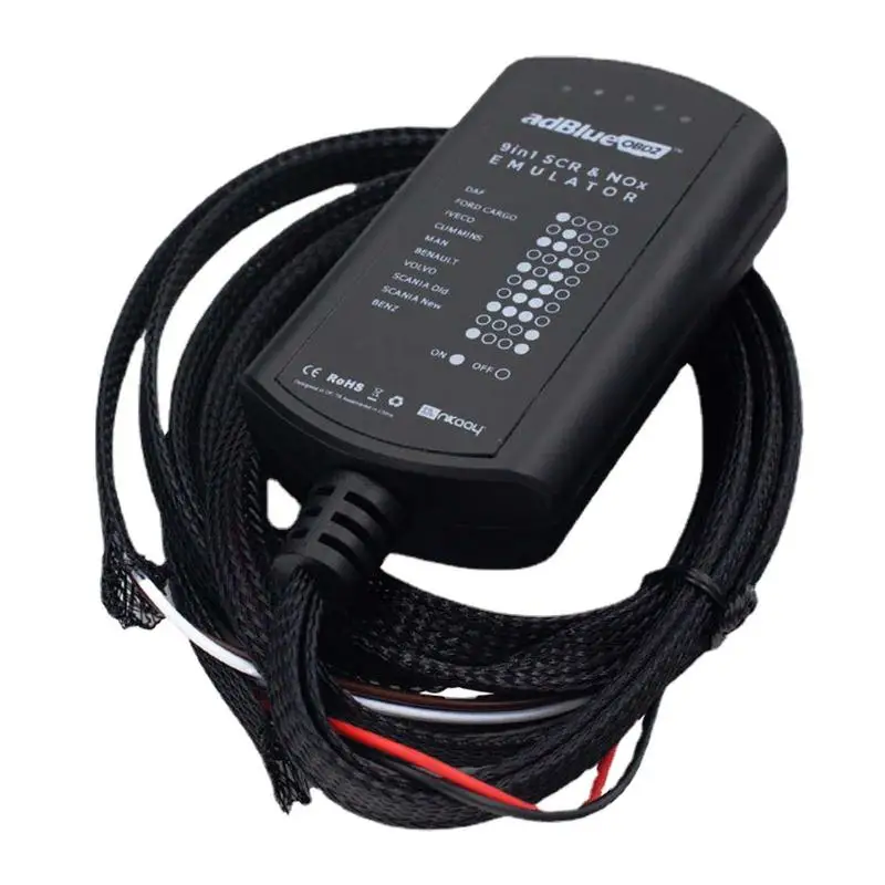 

9 In 1 Full Chip Emulator Support Professional Emulation Box For 9 Trucks No Software Setup Required Support Truck
