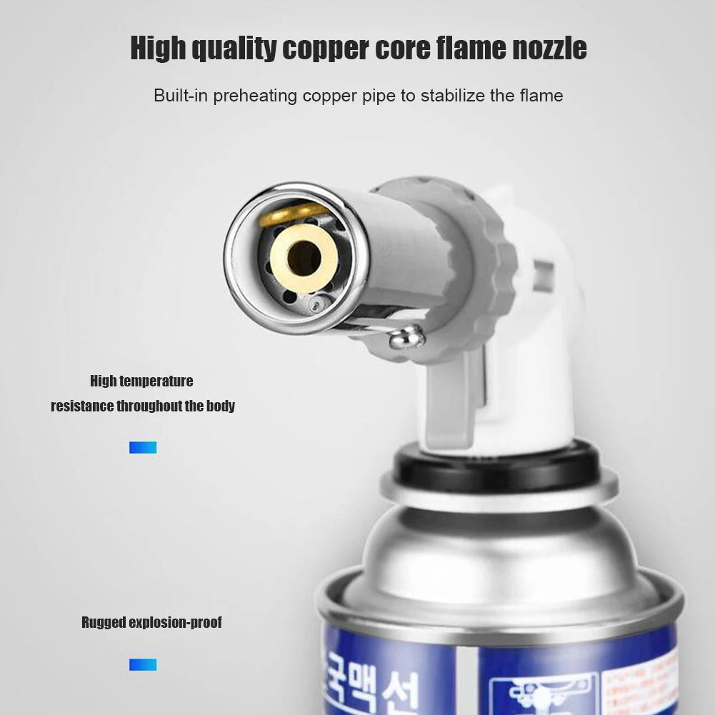 Портативный инверторный бутановый газофонарь пистолет для огня