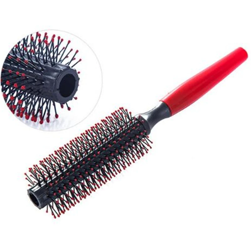 

1pc Roller Hair Brush Round Comb Wavy Curly Styling Care Curling Salon Tool Hair Brush