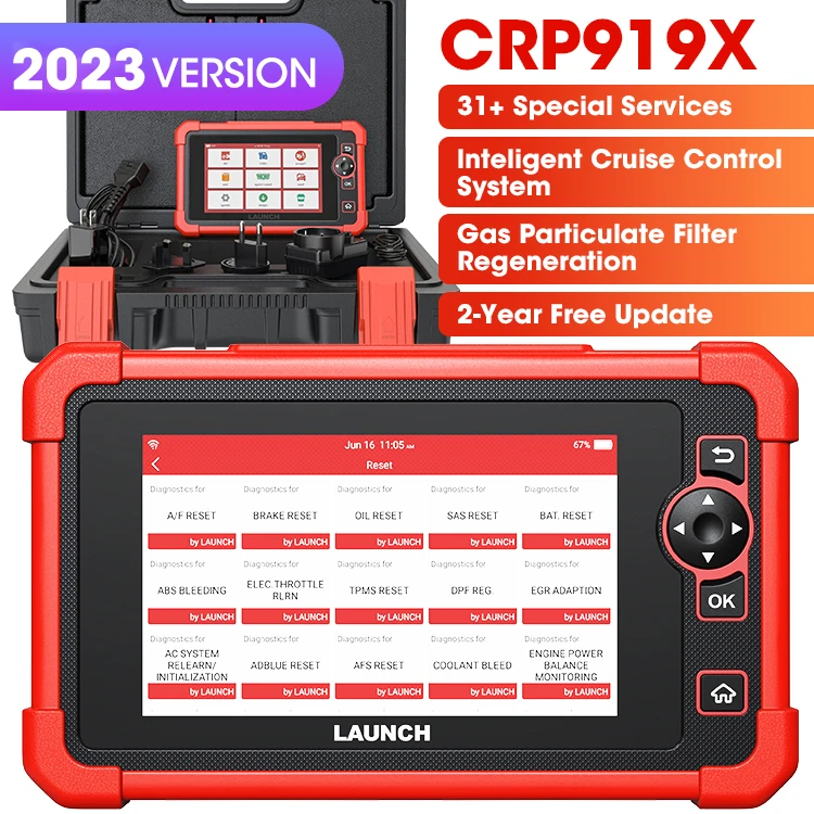 Crp919x crp919 x crp 919x 2 года бесплатное обновление ЭБУ кодирование автомобиля