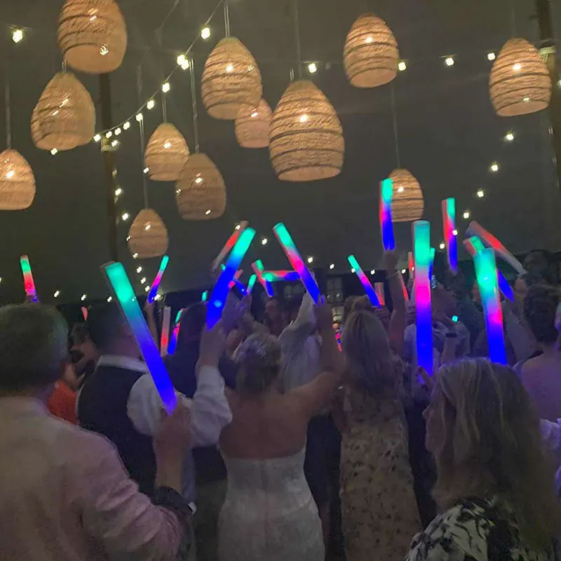 

Палочки Сияющие разноцветные светодиодные, 12/15/30/60 шт./партия