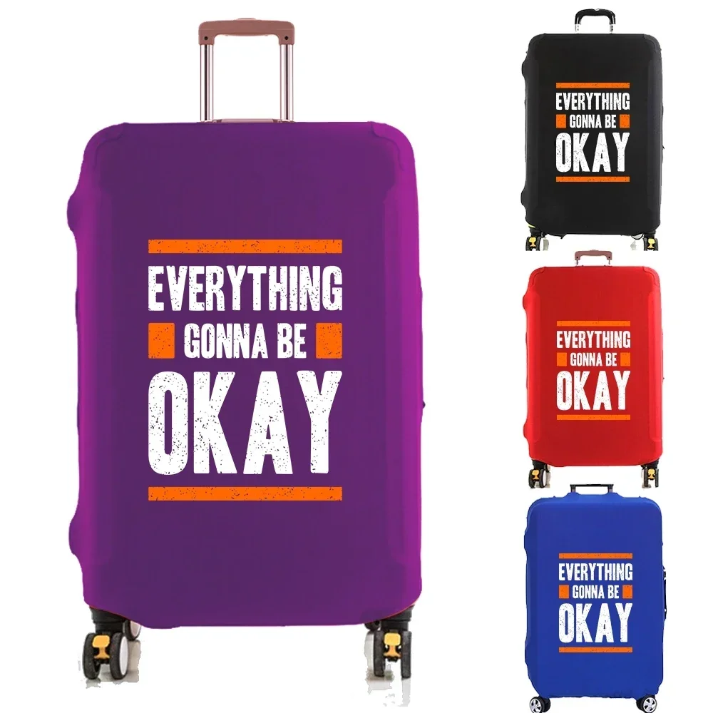 Чехол для багажа защитная пленка чемодана толще эластичный пылезащитный чехол с