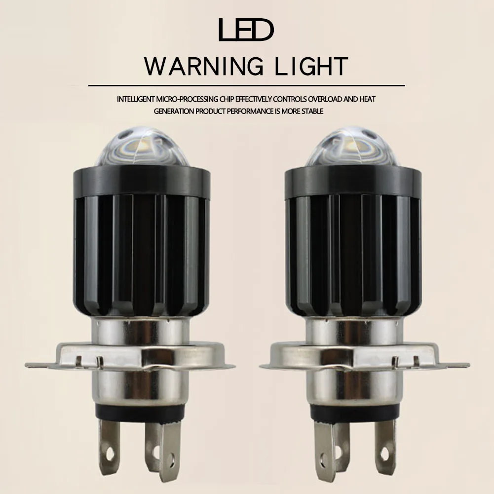 

H4 BA20D LED Motorcycle Headlight Bulbs CSP 10000Lm White Yellow Hi Lo Beam Fog Lamp Waterproof Motorbike Scooter Lamp