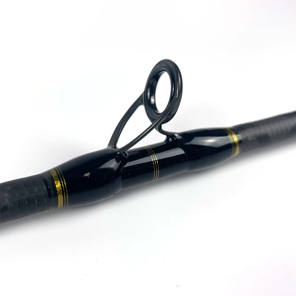 Balanzze 2 Sections Fishing Rod 1.9m Mid Hard Ultra Light Carbon Fiber Bait Casting Rod Slow Jigging Rod  Fishing Rod Travel enlarge