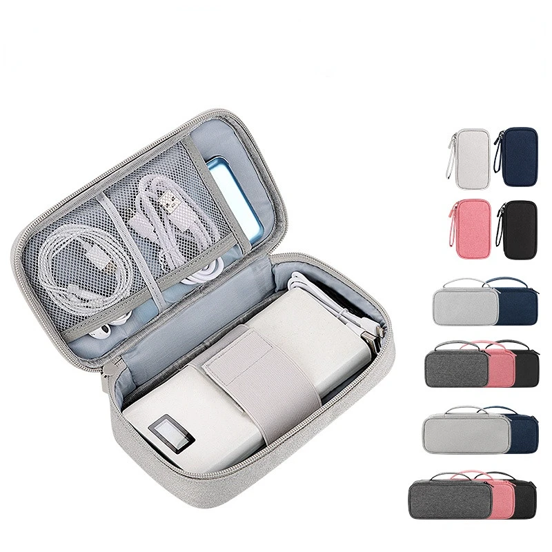 

Портативная сумка для хранения кабеля, водонепроницаемый органайзер для хранения цифровых USB-устройств и зарядных устройств, дорожные аксессуары