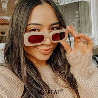 Fashion Rectangle Sunglasses Women Luxury Brand Travel Vintage Retro Small Sun Glasses For Men Square Eyewear Shades UV400