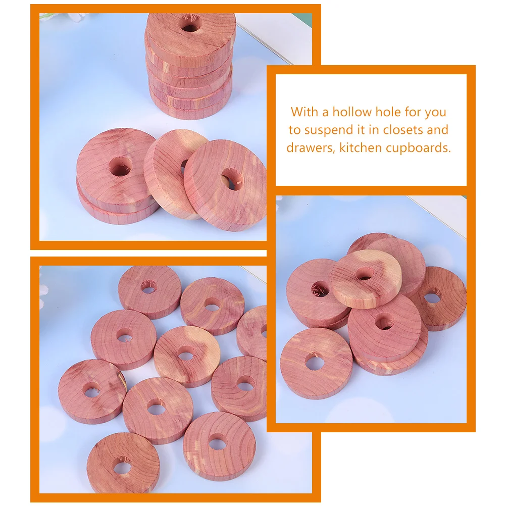 20 шт. натуральные ароматные блоки из кедрового дерева устойчивые к моли диски для