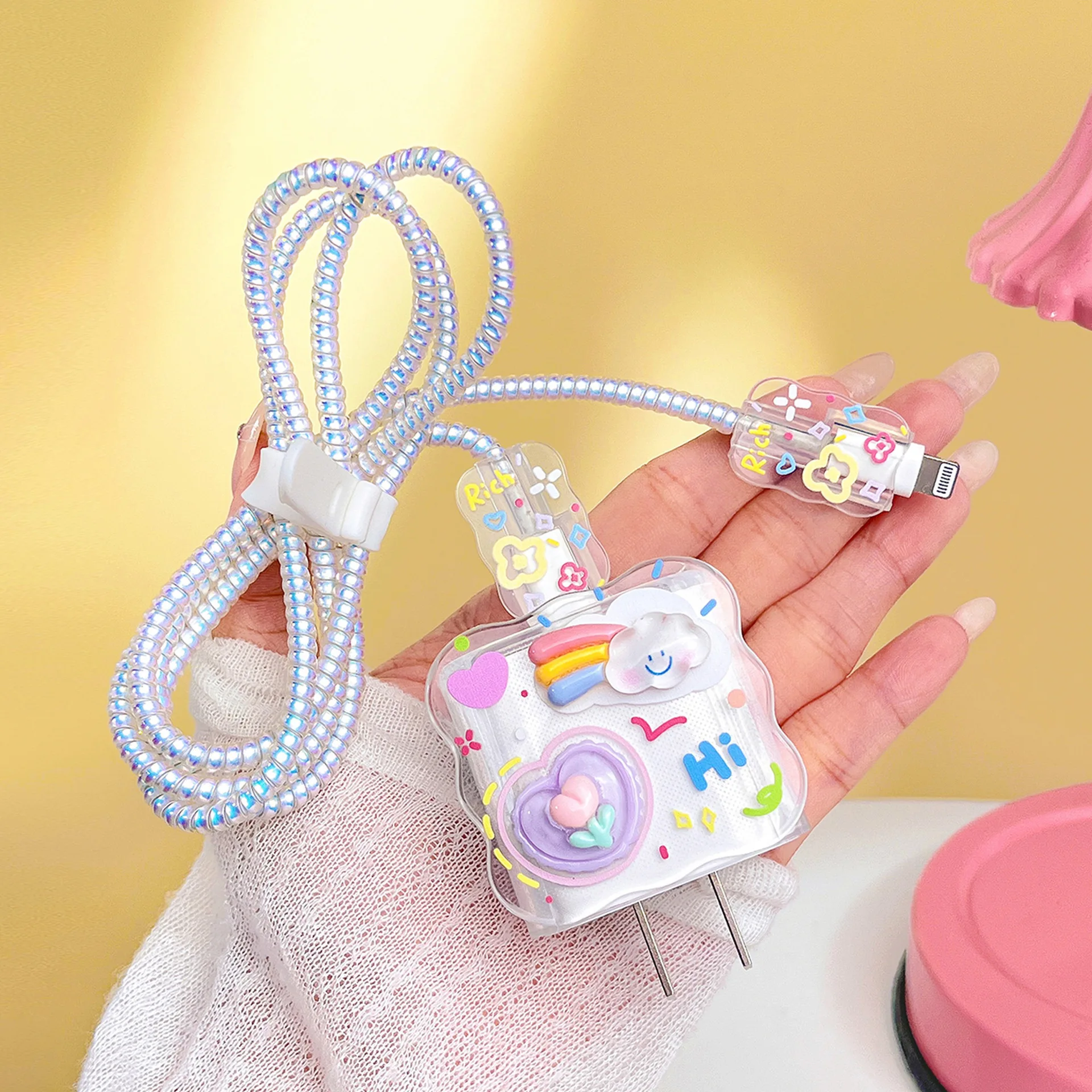 Защитный чехол для кабеля передачи данных IPhone