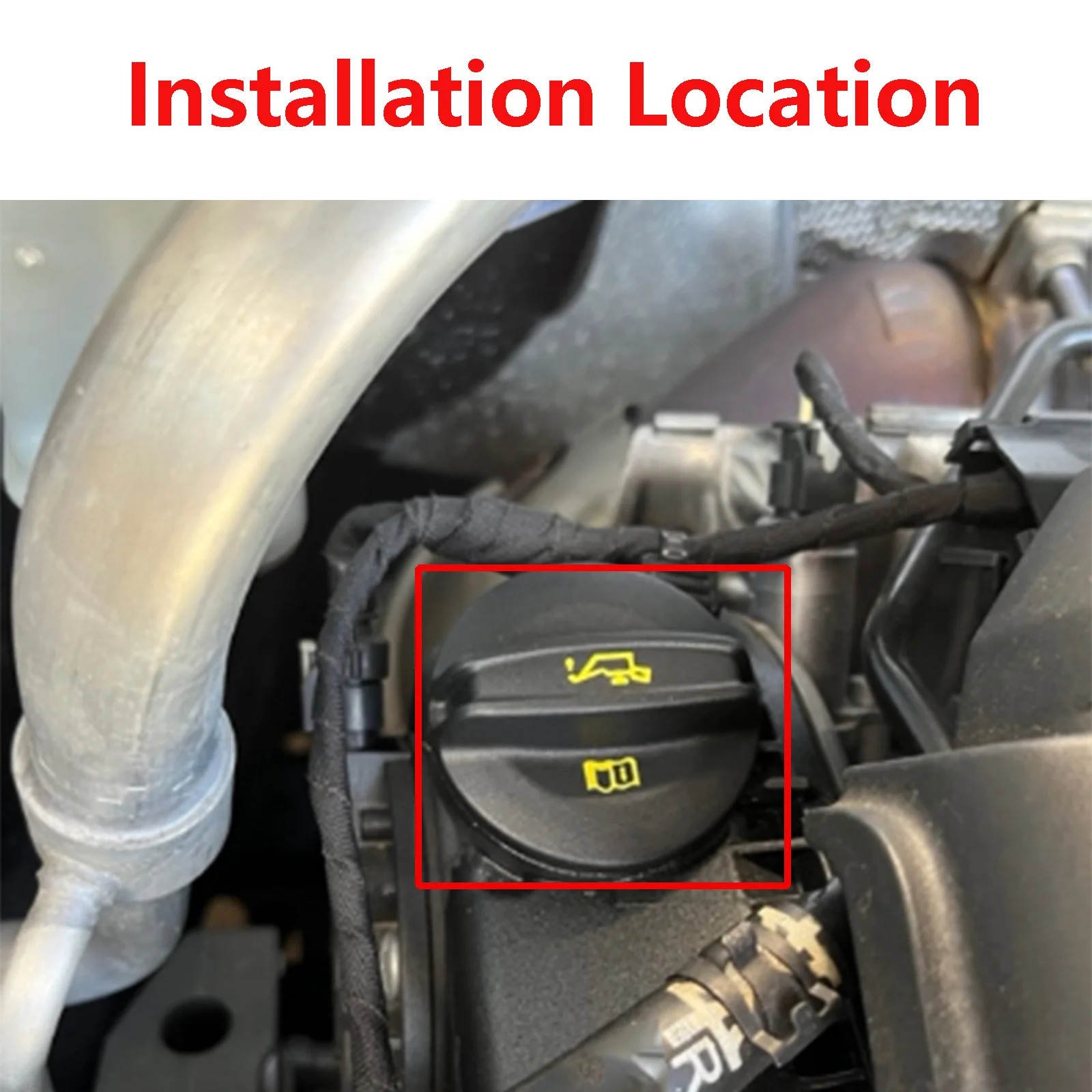 1 шт. 6 8 2 0 бензин/TDI крышка заливной горловины масляного бака двигателя черная для