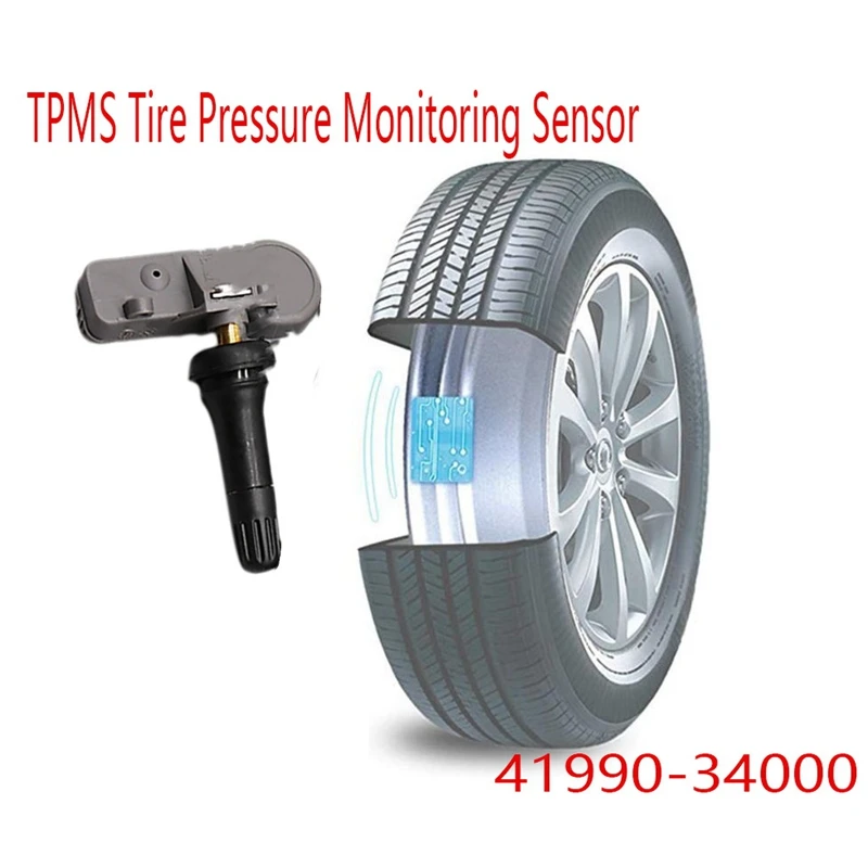 

NEW-4Pcs TPMS Tire Pressure Monitoring Sensor for Ssangyong Actyon Korando Kyron 433MHZ 41990-34000 4199034000