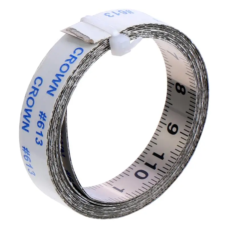 

1pc 1/2m Useful Convenient Portable Practical Measuring Ruler Self-adhesive Ruler Sticky Ruler for Home Store Shop