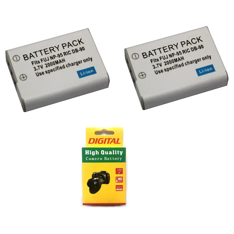 

FNP-95 FNP95 Camera Battery for FUJIFILM NP-95 NP95 FinePix F50FD F60FD F70EXR F80EXR X70 X100T X100s X-S1 Kodak EasyShare M1033