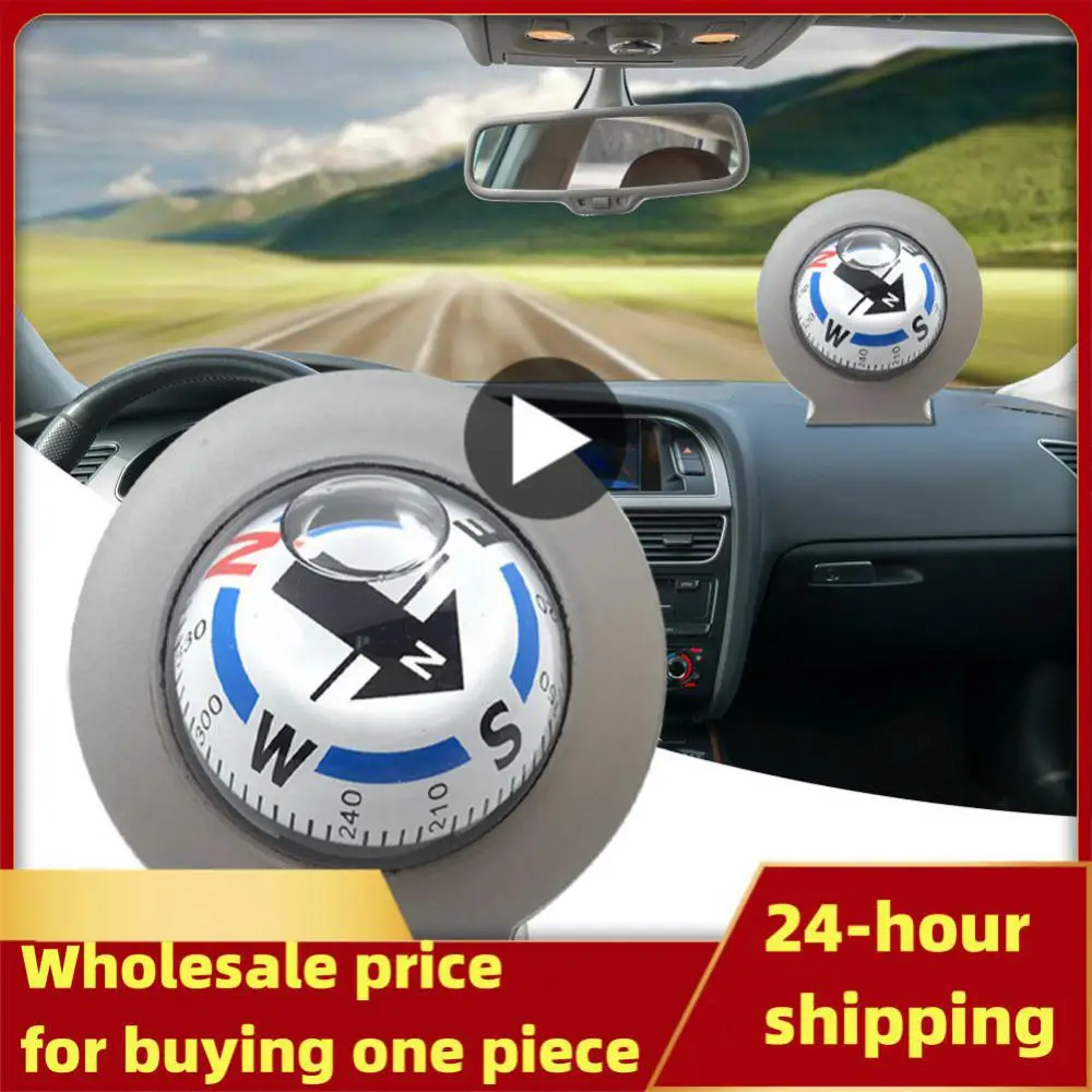 

Sphere Automotive Compass Lc600 Guide Tour Car Decoration Tool Emergency Gift Outdoors Large White Ball