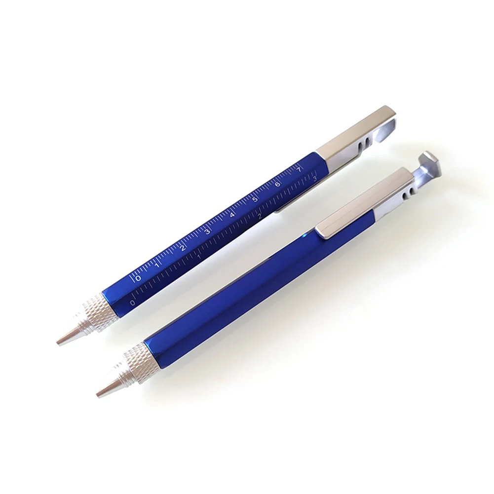 

100% Brand New Ballpoint Pen Multifunctional Tool Pen 148*11MM 6in1 Ballpoint Bracket Mobile Phone Multi-function