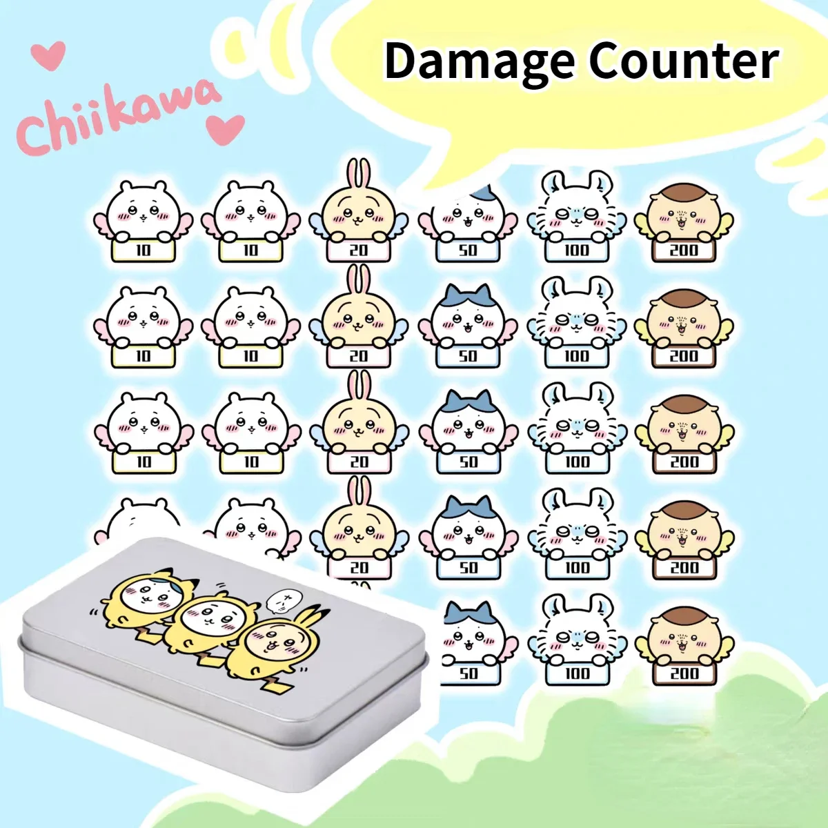 PTCG Покемон подходит для подсчета повреждений Индикатор повреждения