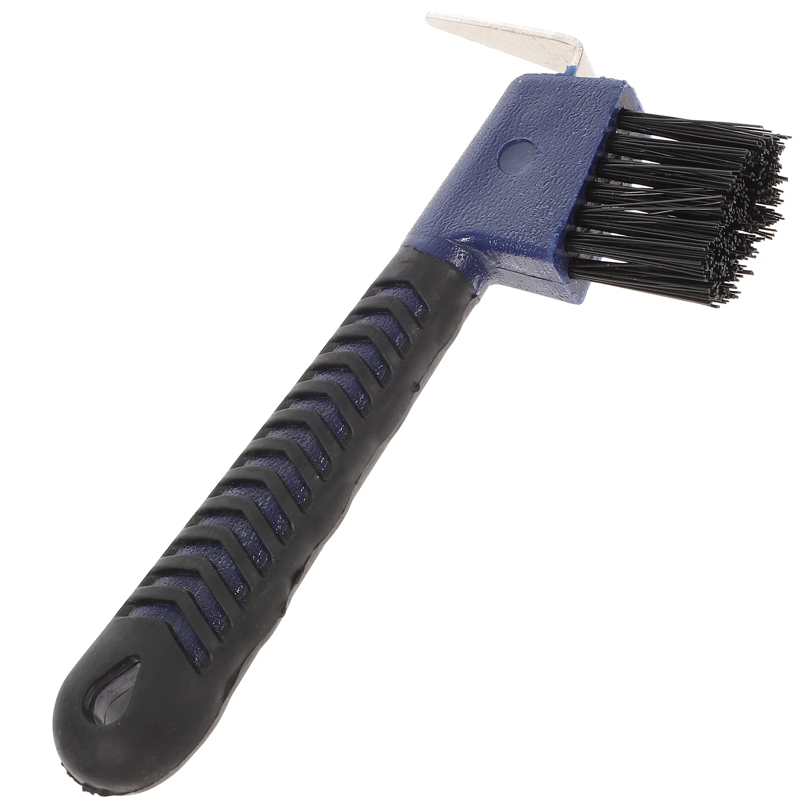 

Horse Hoof Pick Brushes with Rubber Handle Portable Hoofpick Random Colors