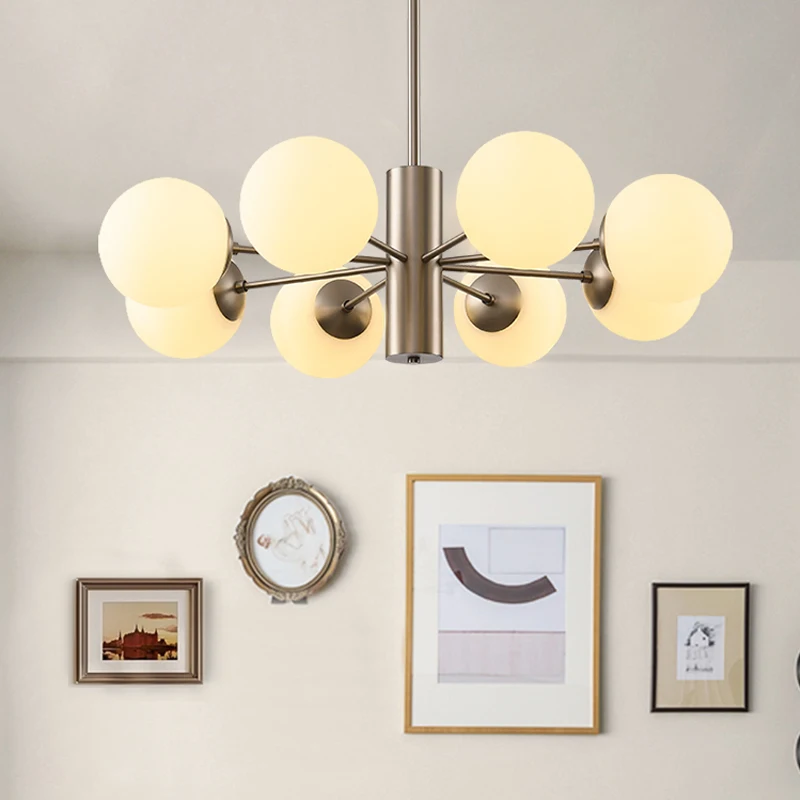 

Светодиодные люстры в скандинавском стиле, Современная креативная лампа для гостиной, кабинета, столовой, комнатное освещение