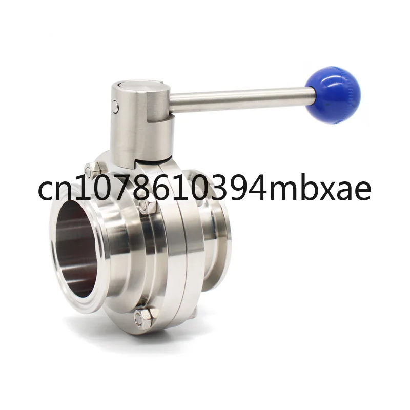 1 5 &quot2&quot3&quot 4 &quot19/25/38/51/63.5/76/102 мм Homebrew Beer SS304 Поворотный клапан с тройным зажимом из