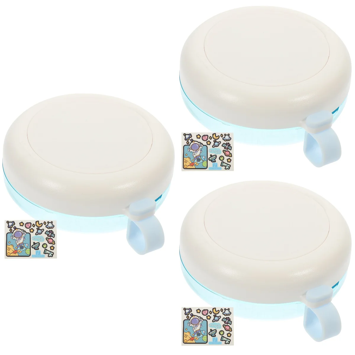 

3pcs Denture Case False Box Guarding Case Reusable Denture Box Container