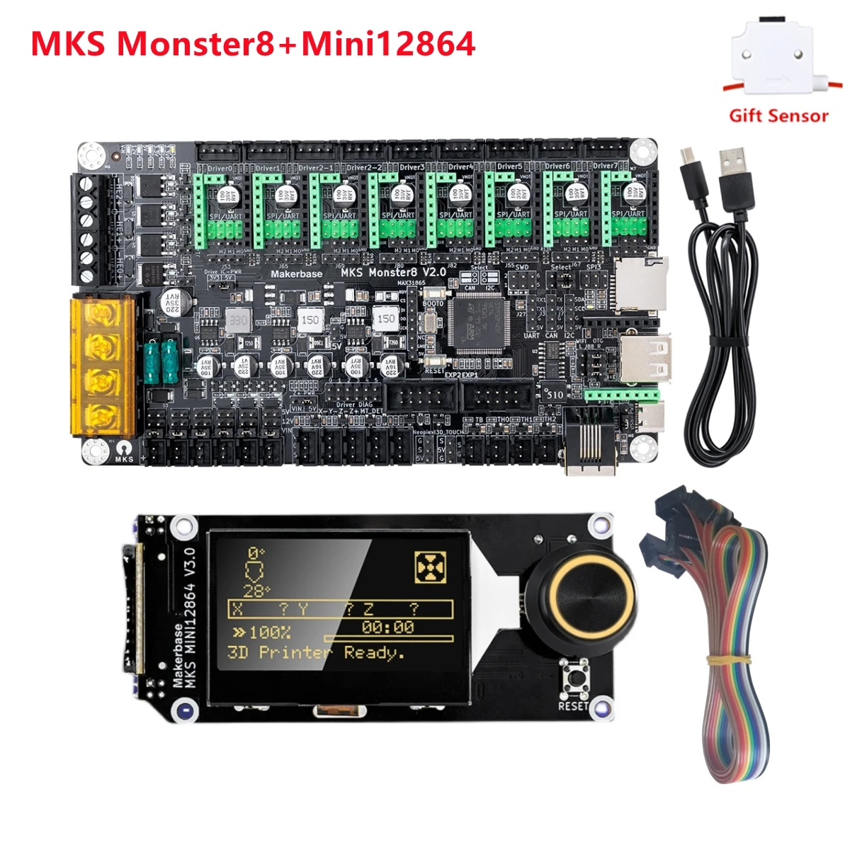 Article 8 Axis Control Plate For Voron Vs Spider Octopus