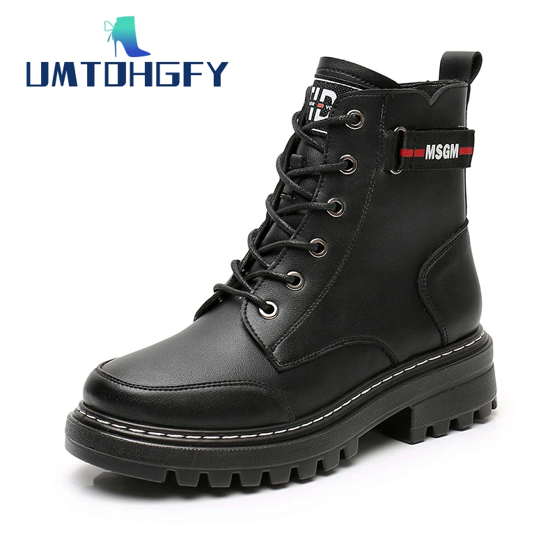 

Женские ботинки из натуральной кожи, на нескользящей подошве, Размеры 35-41