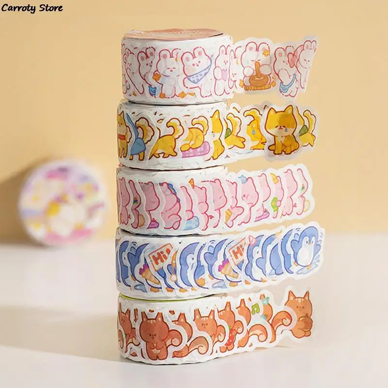 

100 шт./рулон, декоративная бумага для скрапбукинга