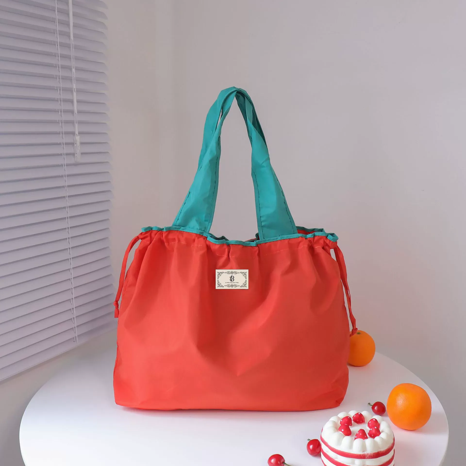 Водонепроницаемая складная сумка-шоппер из ткани Оксфорд