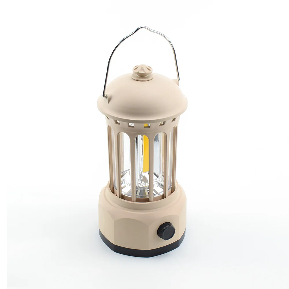 

Metal Hook Outdoor Lamp Atmosphere Light Type-c Charging Stepless Dimming Ipx4 Waterproof Camping Lantern Tent Lamp 1200mah Abs
