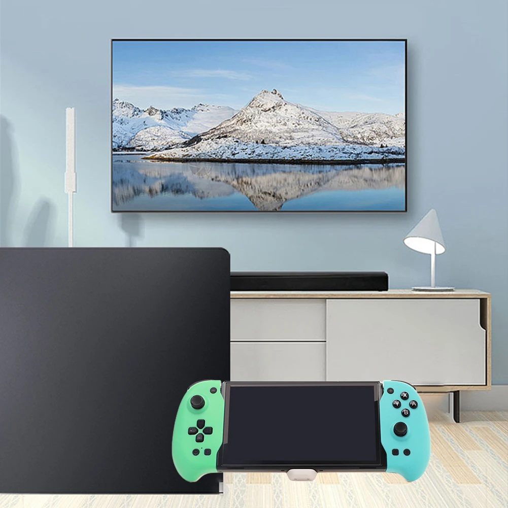 

Игровой контроллер с интерфейсом Type-C, игровой джойстик, геймпад с шестью осями Turbo, соматосенсорные аксессуары для N-Switch/N-Switch OLED