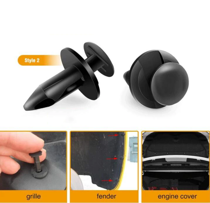 60pcs Mixed Auto Fastener Clip for OPEL Tigra Twintop Zafira Omega Signum |